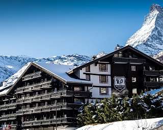 Aussenansicht Alpenhof Zermatt