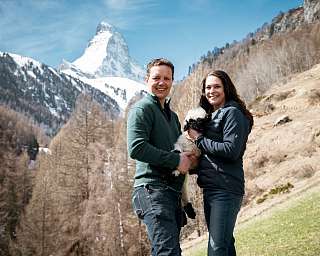 Familienbetrieb geführt von Cindy und Paul Marc Julen